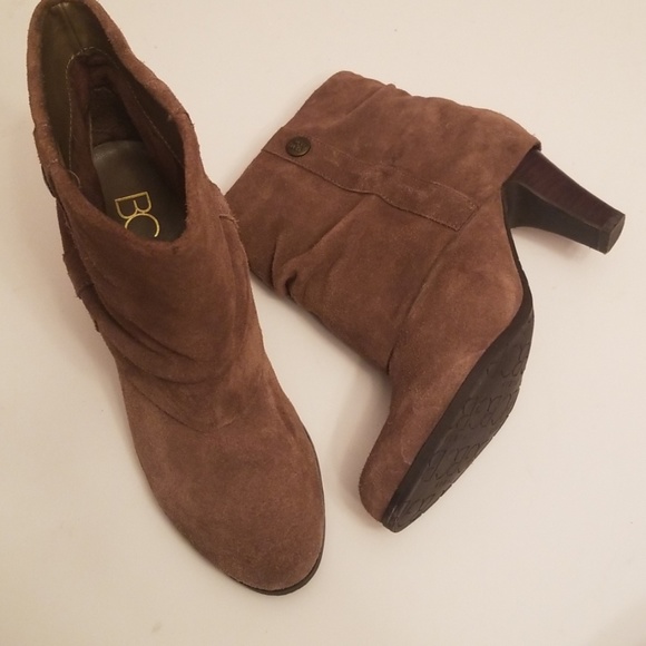 BCBG Paris Shoes - BCBG Paris Cinelia Leather Foldover Booties